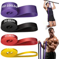 Resistance Bands, Pull-Up Assist Bands - Fitness Bands, Exercise Bands, Long Resistance Bands Set for Fitness, Training, Physical Therapy for Men and Women